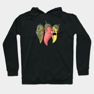 tres tristes chiles Hoodie